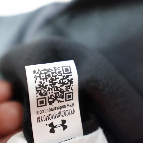 Under Armour Womens Jacket Medium Black Full Zip Storm Northwestern NEW - Picture 7 of 12